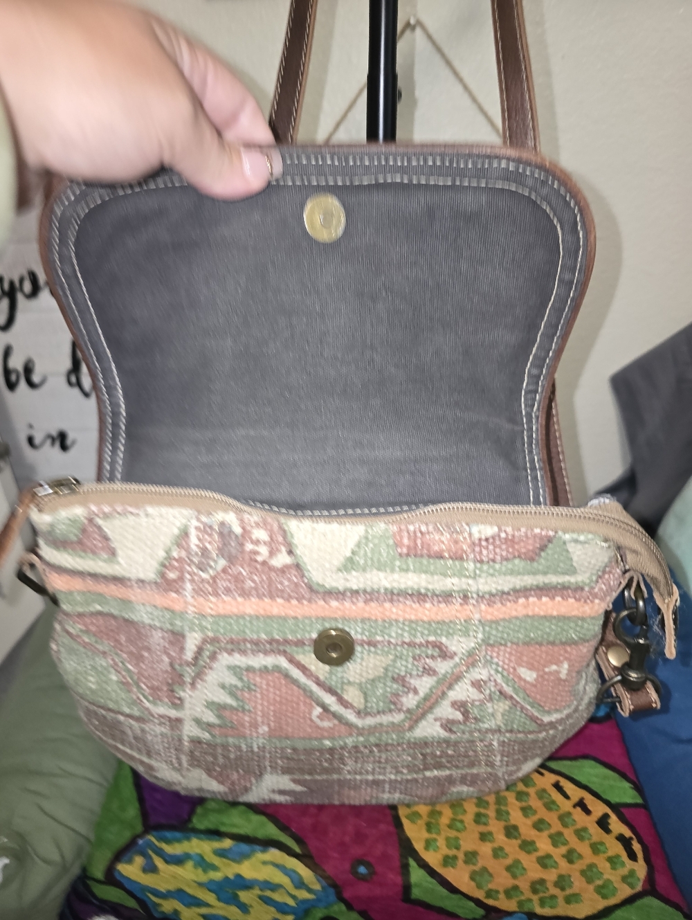Myra Bag Bundle - (2) Boho Tapestry Shoulder Bags - Picture 4 of 14